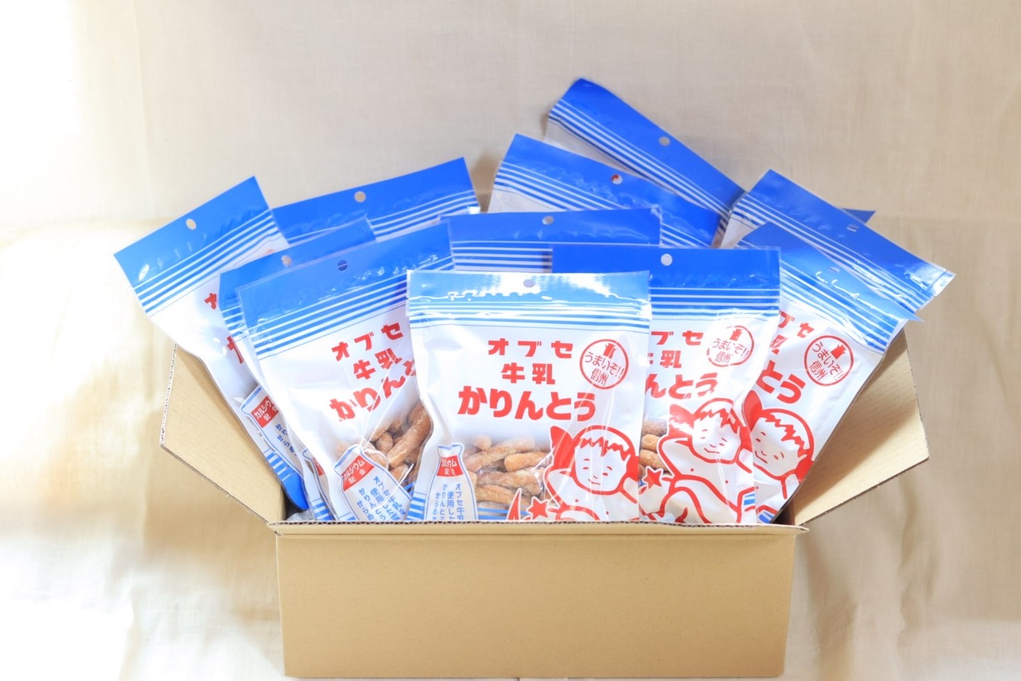 オブセ牛乳 大人買い かりんとう – オブセ牛乳ネットストア