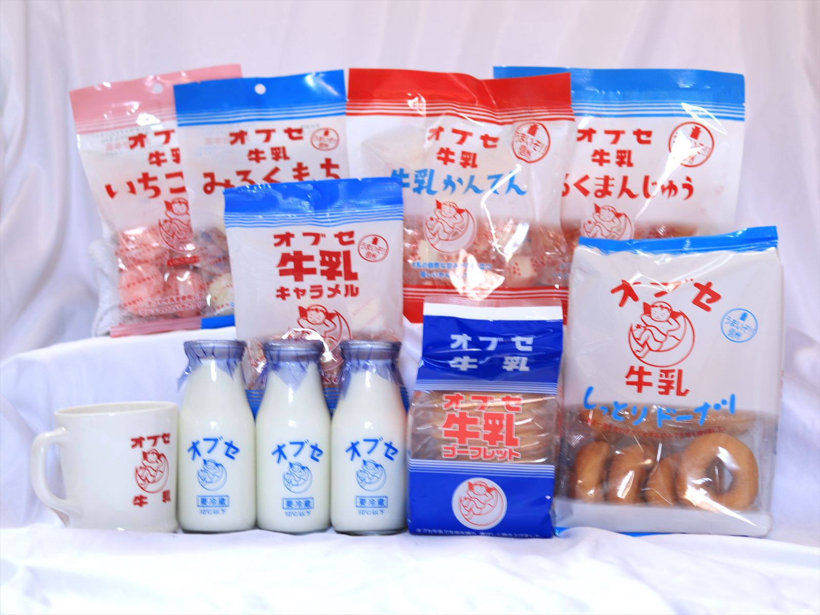 オブセ牛乳小ビンお菓子セット – オブセ牛乳ネットストア | Obuse Milk 